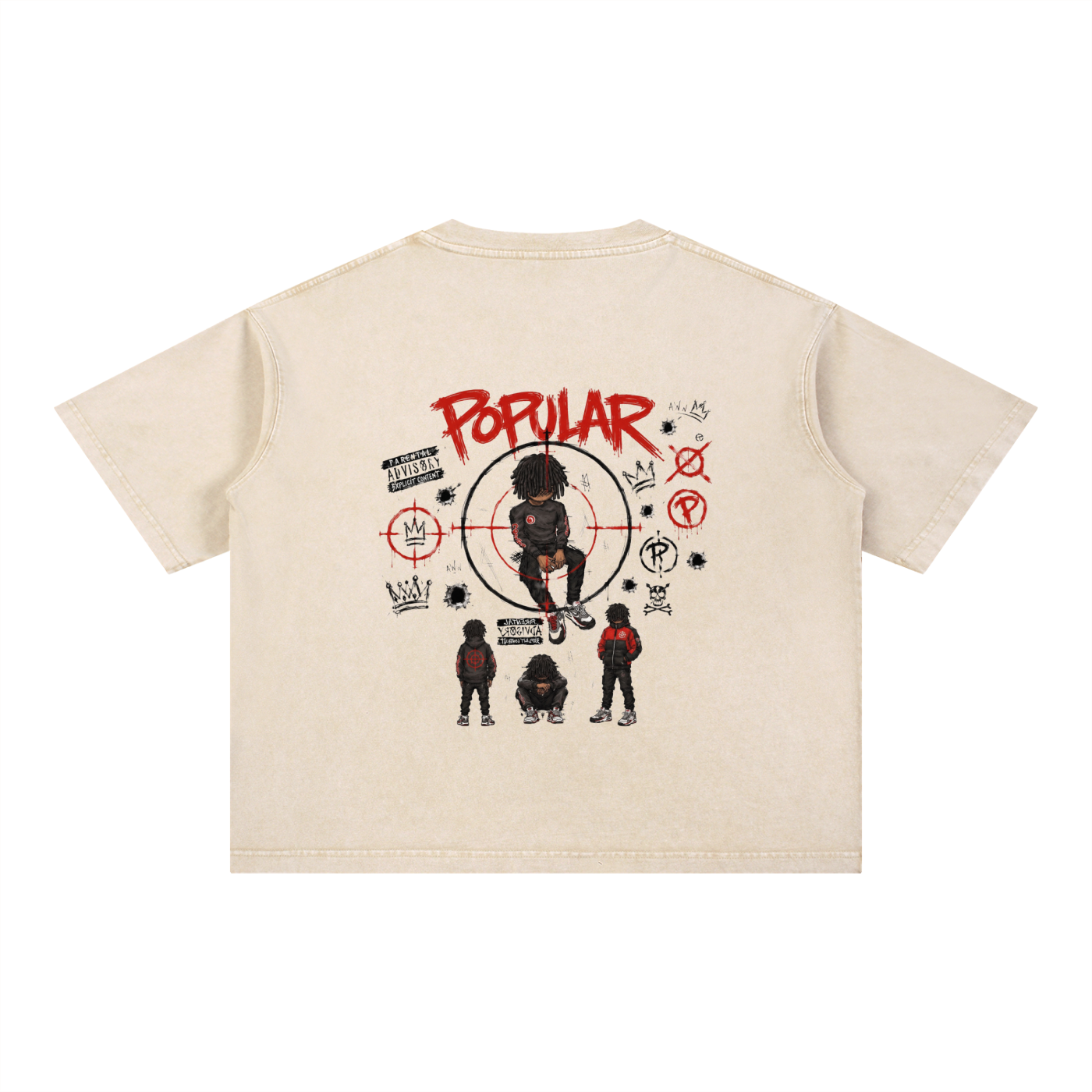 Popular Loner Oversized Tee
