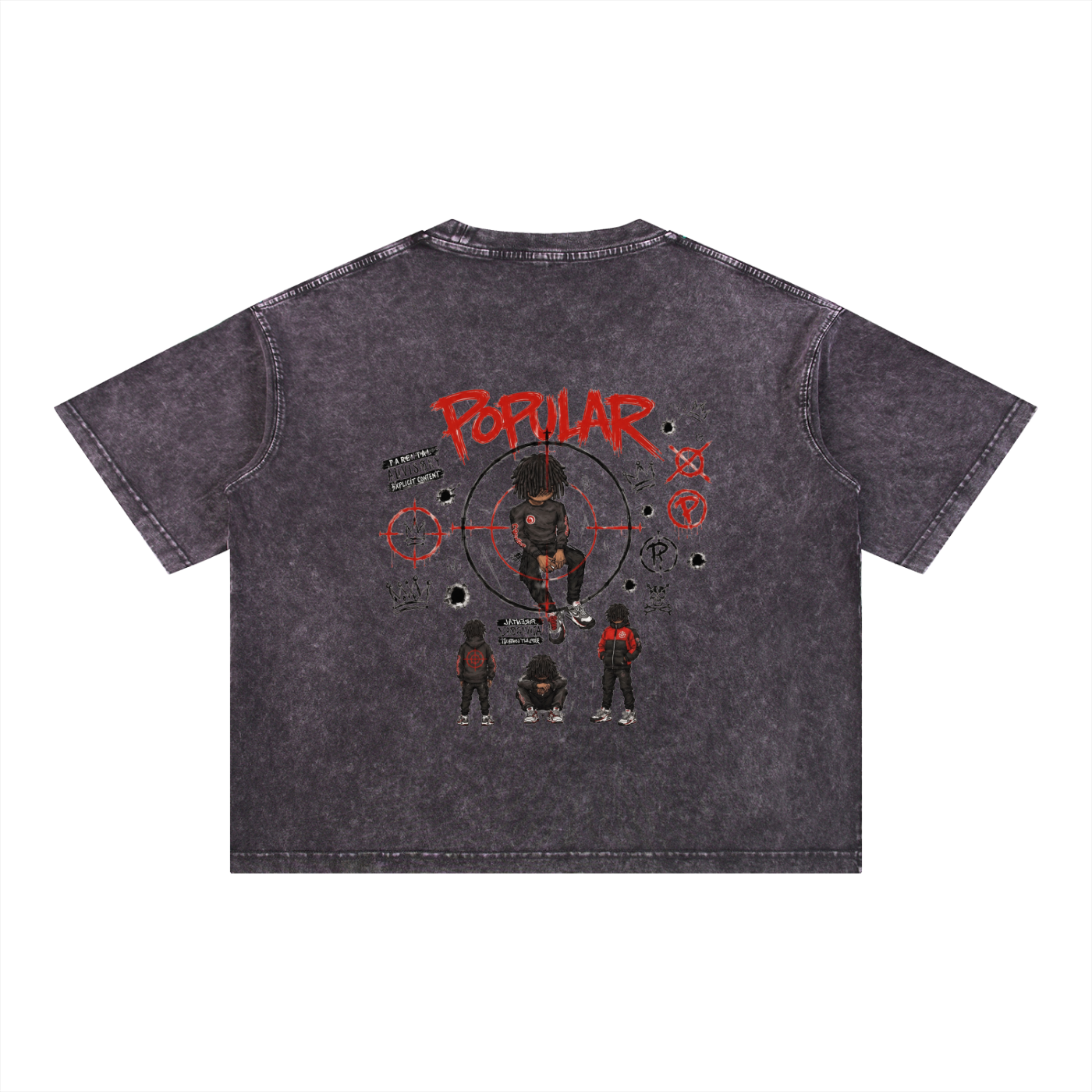 Popular Loner Oversized Tee